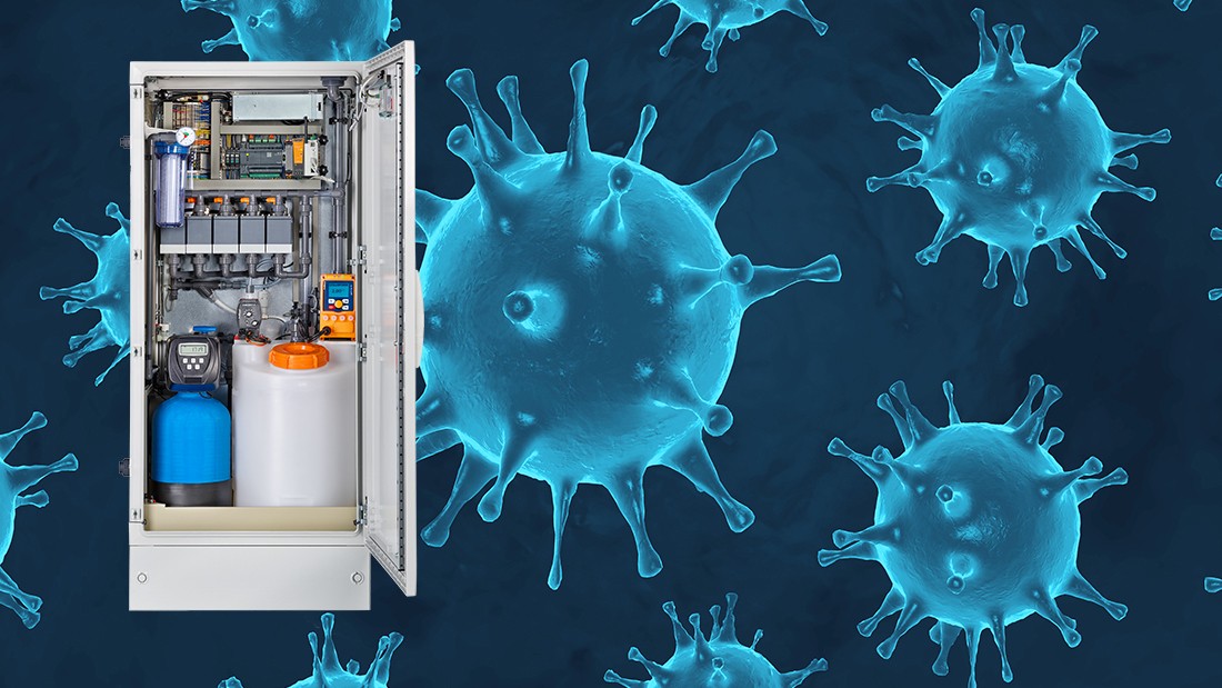 ProMinent elektroliz sistemi, KOVİD-19’a karşı kullanılabilen dezenfekte edici madde üretiyor
